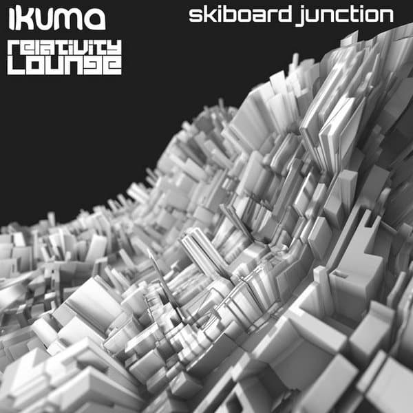 ikuma + relativity lounge - skiboard junction cover art