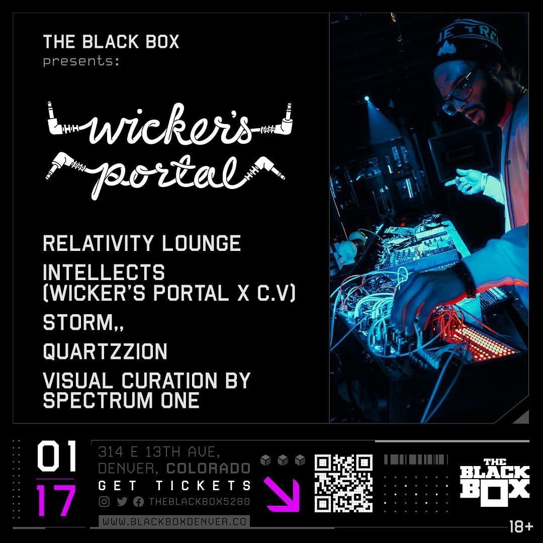 The Black Box presents: Wicker's Portal event flyer