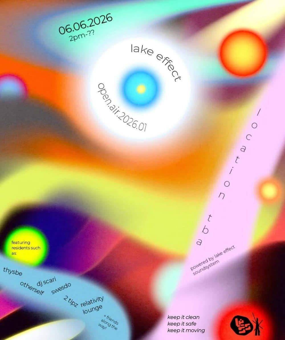Lake Effect Open Air 2026.01 event flyer