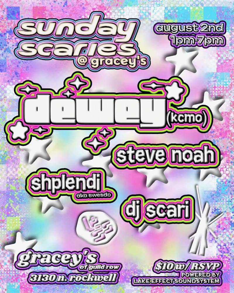 Sunday Scaries @ Gracey's event flyer