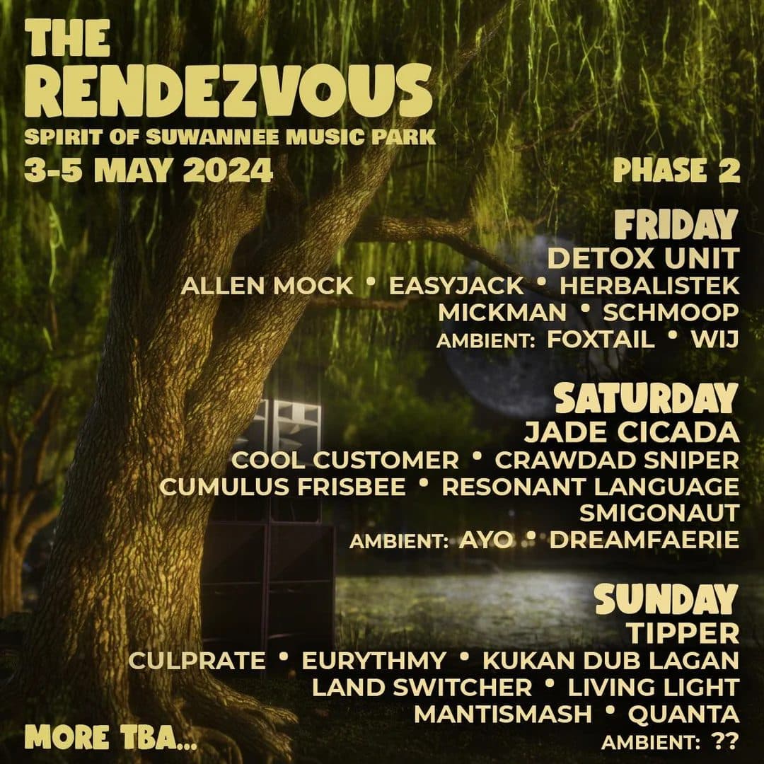 The Rendezvous (Tipper & Friends) flyer
